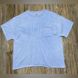 Vintage 90’s Guess By Georges Marciano Blue Guess Jeans USA T Shirt 2XL